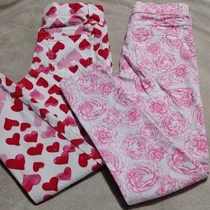 2 pairs of girls pants